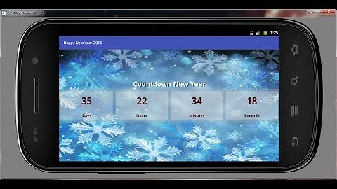 Best New Year Countdown 2016 Android app
