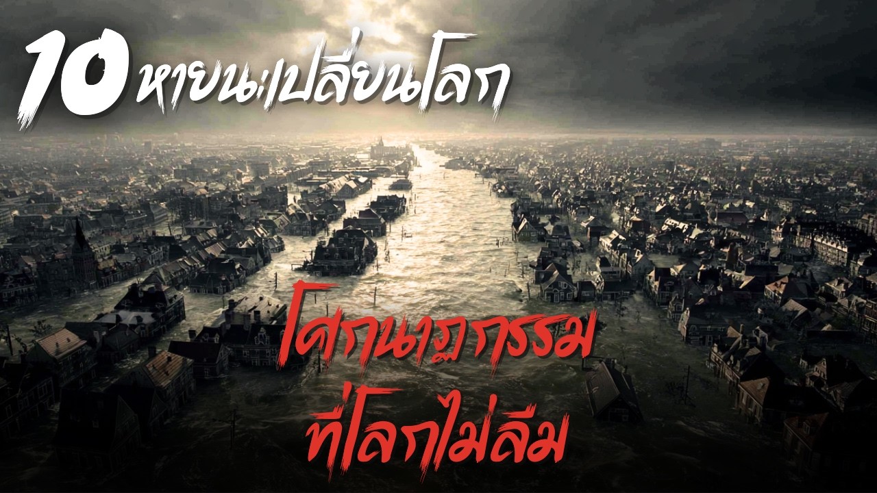 10 เหตุการณ์ภัยพิบัติทางธรรมชาติสุดระห่ำแห่งศตวรรษ