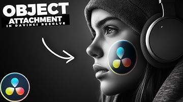 How To Attach OBJECTS To ANY SURFACE In Davinci Resolve
