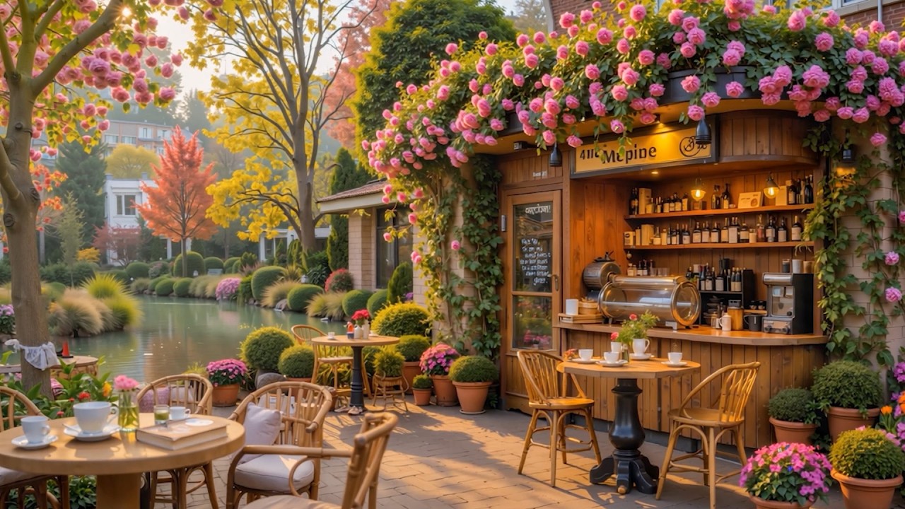 Soft Jazz Morning at Caffè Florian 🌸 Piano Melodies, Warm Coffee, and Timeless Café Calm