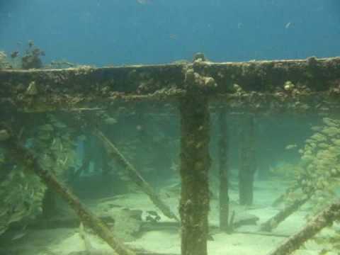 Olly & Patrick freediving Barge