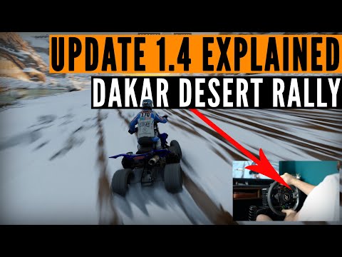 Dakar Desert Rally update 1.4 EXPLAINED