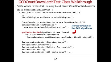 Java CountDownLatch: Example Application