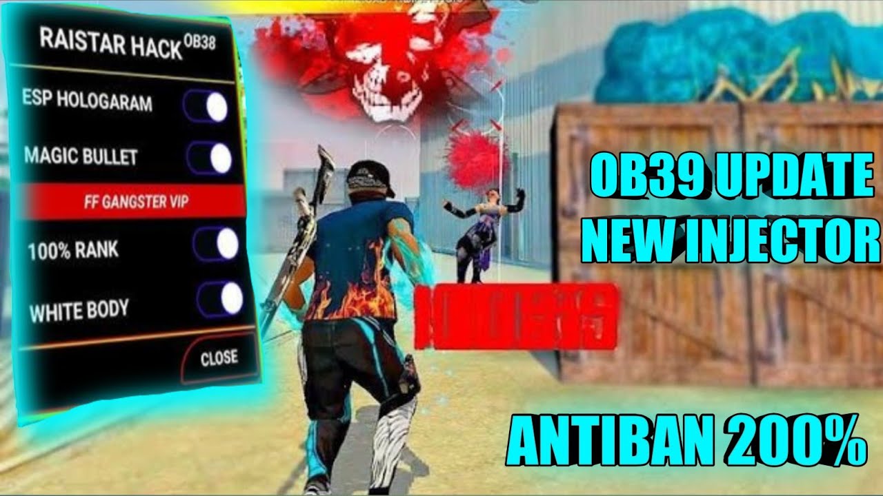 100Rank Working Auto Headshot Injector Hack 🔥Free fire Ob39 Chest