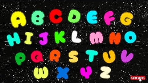 ABC Song for Kids with Shapes – Learn Uppercase and Lowercase Letters Using Fun 🤩