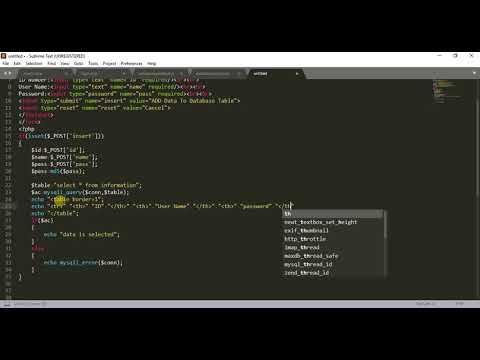 php mysqli select