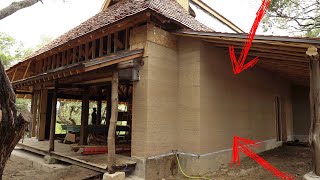 Hemp Concrete Walls (R30 + Fireproof)  You Won't Believe How They Built This House!