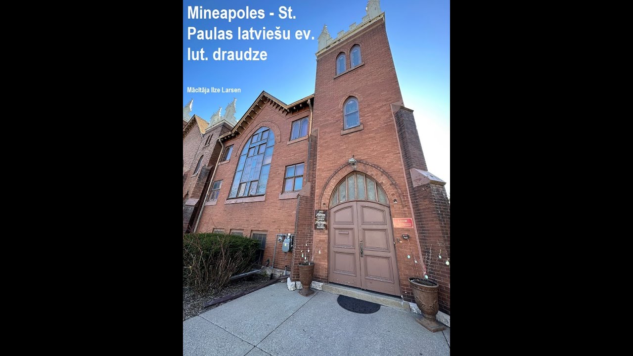 Jan 11, 2026 Latvian Lutheran Evang. Church of Minneapolis/ St. Paul Livestream