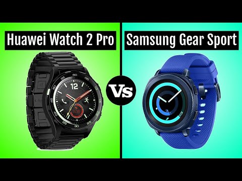 huawei watch 2 sport vs samsung gear sport