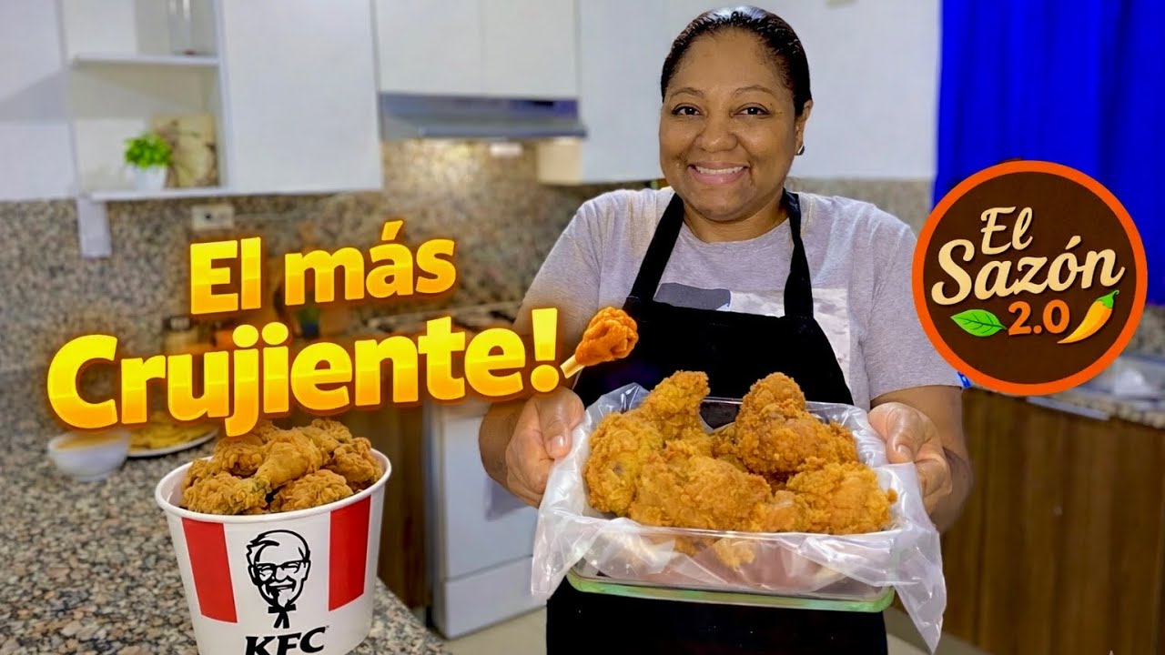 PICA POLLO DOMINICANO: Mejor que KFC! 🇩🇴🍗( El secreto de Mami) 