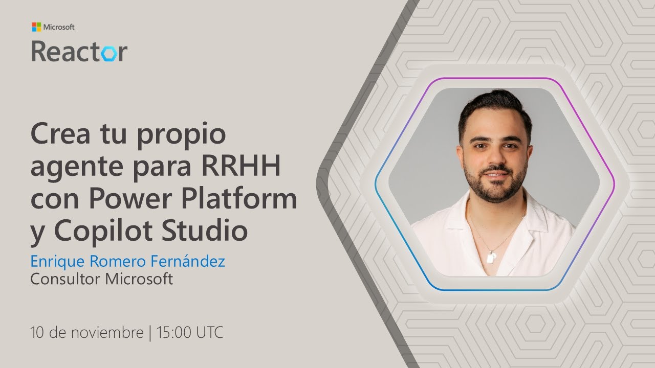 Crea tu propio agente para RRHH con Power Platform y Copilot Studio ...