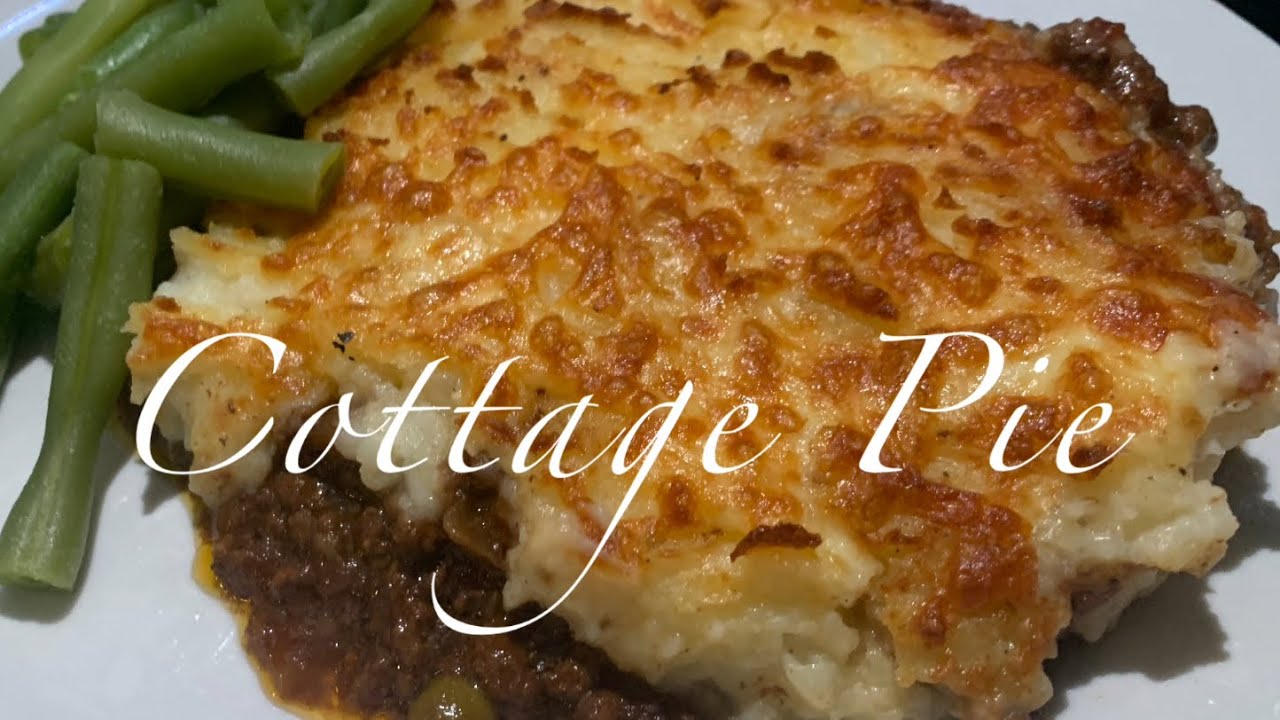 Slow cooker Cottage Pie YouTube