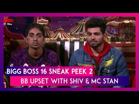 Bigg Boss 16 Sneak Peek 2 | Feb 01 2023: BB Upset With Shiv Thakare And MC Stan