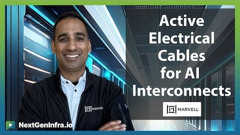 Tech Update: Active Electrical Cables for AI Interconnects