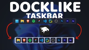 How I Made My Windows 11 Taskbar Look Like a Dock