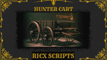 RedM Script - RicX Hunter Cart - RedEM:RP Reboot/RSG/QBR/QR Script