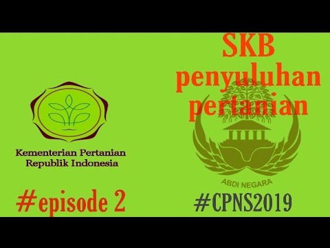 Contoh soal SKB Tenaga penyuluhan pertanian CPNS 2019 ...
