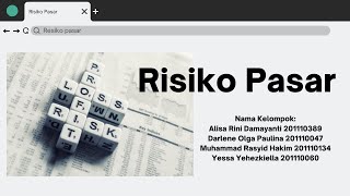 Risiko Pasar | Manajemen Risiko Bank