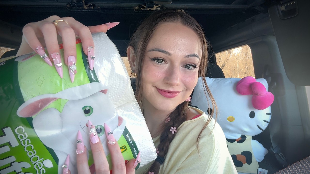 asmr with stuff i wish i didn't have to buy lol