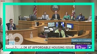 Local leaders look at affordable housing issue