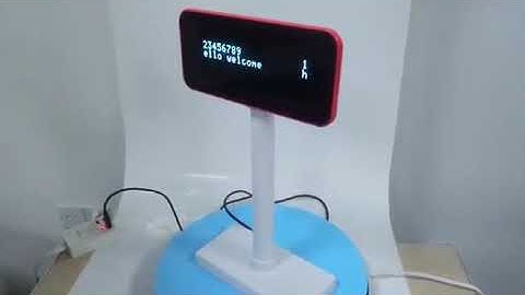 PD2018 POS VFD 220 Customer Display