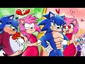 FAT Sonic Became To Muscle Sonic Sonic Loves Amy Sonic Animation 