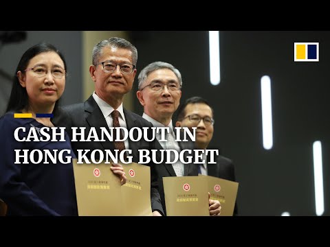 Hong Kong budget offers HK$10,000 handout to permanent residents as part of relief measures