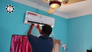 How to SERVICE Split AC Inlet and Outlet || How to Open and Clean AC by Chandrabotics 113 views 2 years ago 12 minutes, 53 seconds