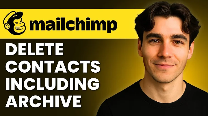 How To Delete Mailchimp Contact Including Archive (Tutorial 2026)
