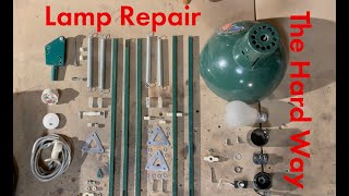Repairing a desk lamp