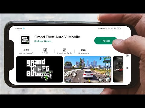 PLAYING GTA 5 MOBILE GAME IN ANDROID