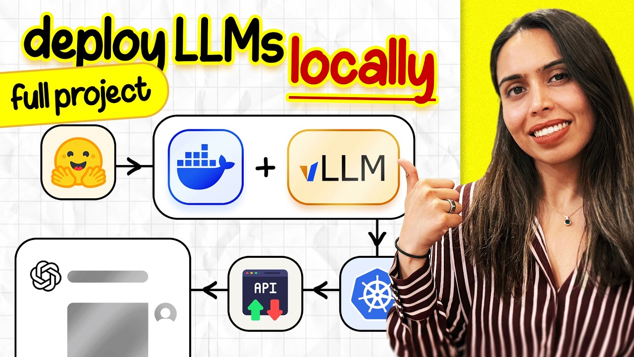 DevOps + LLM +AI Project w/ Docker, Kubernetes, vLLM | Resume Project for Beginners