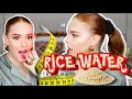 ΠΩΣ ΝΑ ΜΑΚΡΥΝΕΙΣ ΤΑ ΜΑΛΛΙΑ ΣΟΥ ΜΕ RICE WATER 🤯  | Mara Samartzi