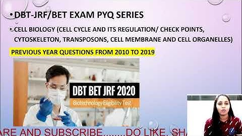 DBT-JRF CELL BIOLOGY QUESTIONS||CELL DIVISION AND ITS REGULATION||CHECK-POINTS||BET||CSIR-NET||GATE