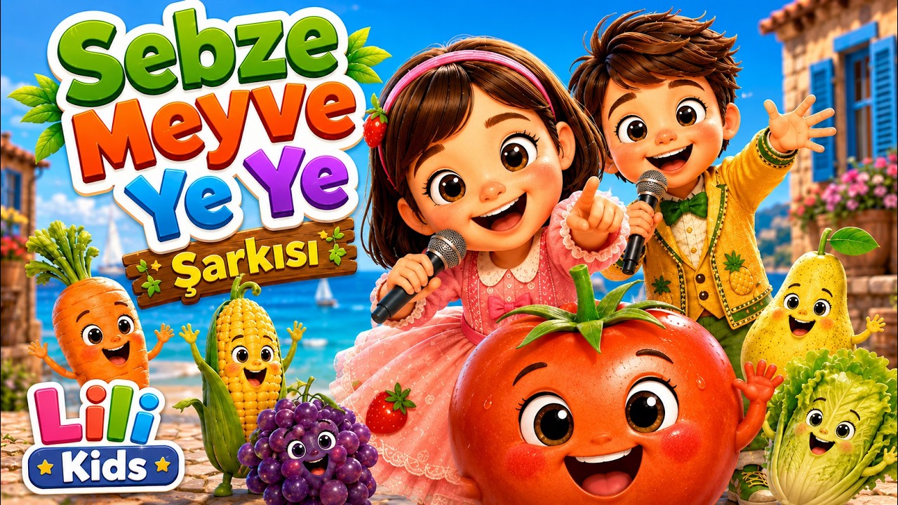 Watch Sebze Meyve Ye Ye Şarkısı 🍅🥕 | Eğlenceli Çocuk Şarkısı | Lili Kids on YouTube Watch Sebze Meyve Ye Ye Şarkısı 🍅🥕 | Eğlenceli Çocuk Şarkısı | Lili Kids on YouTube