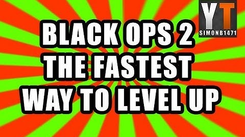 "Black Ops 2" How To Rank Up Fast (Very Easy XP) & "Level Up Quickly Guide"