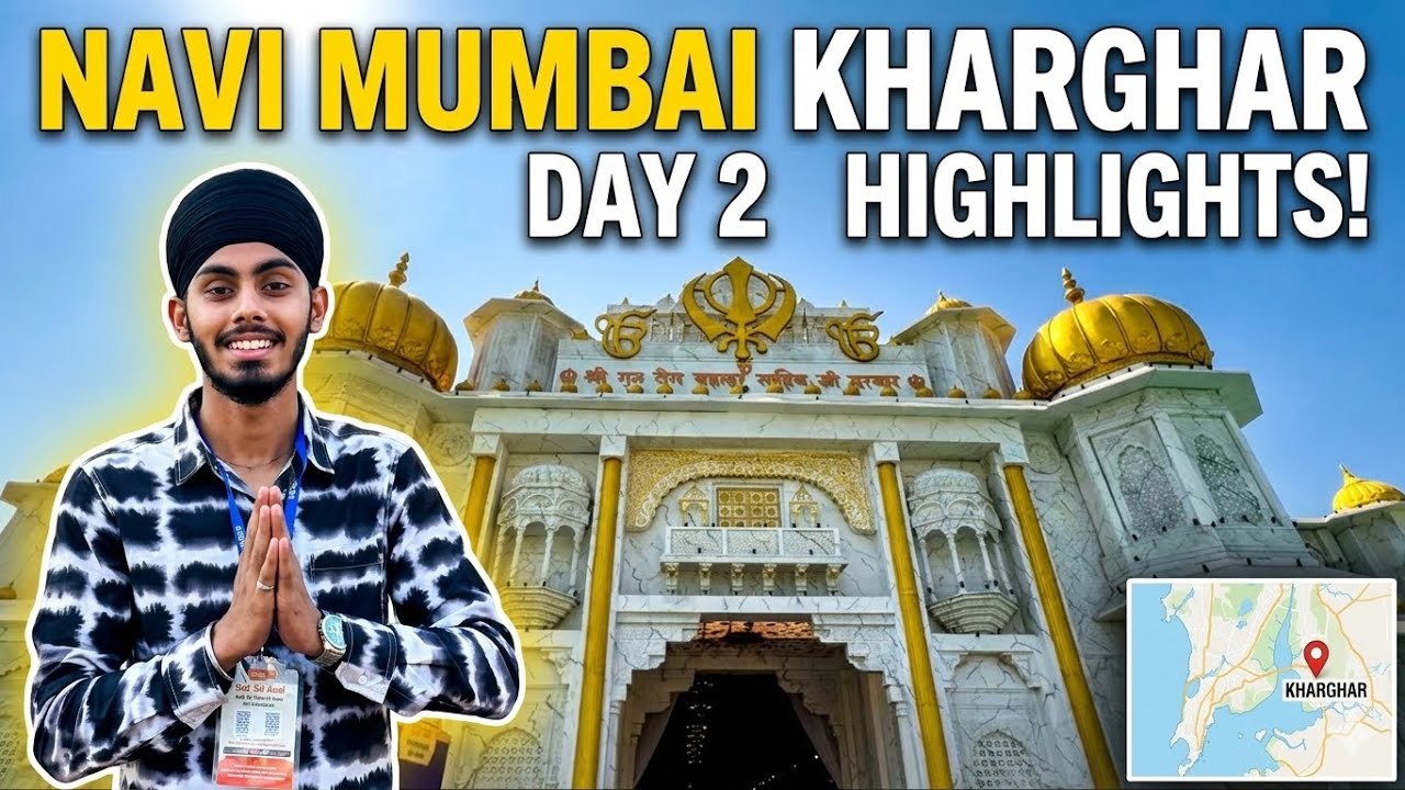 Hind Di Chadar Day-2 😍| Navi Mumbai Kharghar | Bhai Ka accident ho gaya 😓