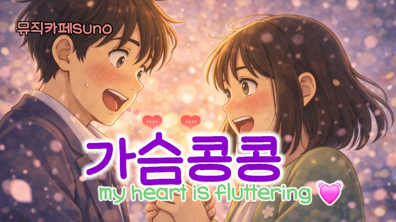 🎵 가슴콩콩. My heart is fluttering./Ballad, K-Drama OST, Cinematic pop.