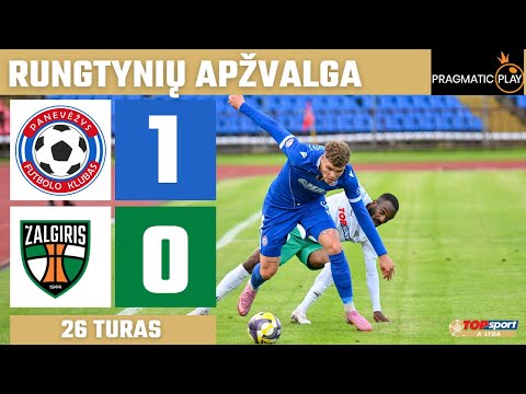 FK Panevezys Kauno Zalgiris Goals And Highlights