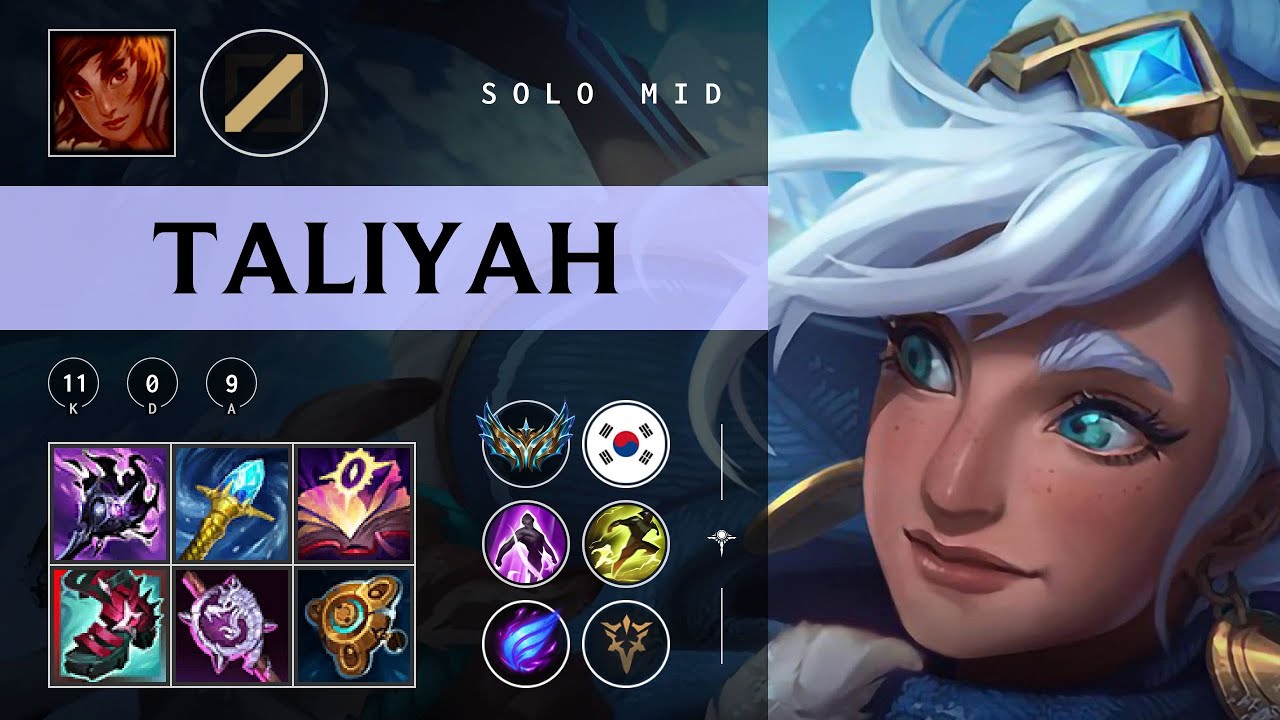 Taliyah Mid vs Viktor - KR Challenger Patch 25.24