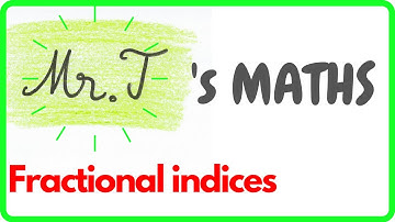 Fractional indices (IGCSE/GCSE)