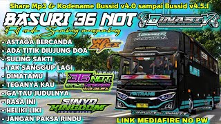 ASTAGA BERCANDA 😜 BASURI 36 NOT MODUL SINYO AIR HORN BUS FAJAR 61 DINASTY KODENAME MP3 BUSSID 4.5.1