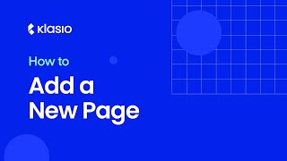 How to add a new page to your course website