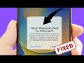 Home would like to send you critical alerts iPhone problem | Fixed |