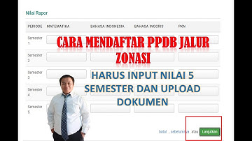 TUTORIAL PENDAFTARAN PPDB JALUR ZONASI TAHUN 2021