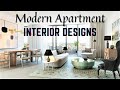 Modern Apartment Interior Designs | Decor Styles | Living Room Ideas