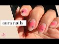 How To Aura Nails On Structure Gel Overlay | Japanese Gel Manicure Watch Me Work