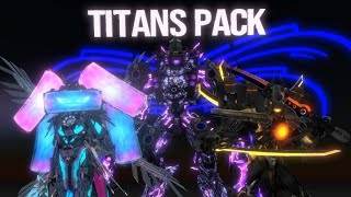 [P3D]Skibidi wars Titan Pack  |  skibidi toilet (special5,000 subscribe)