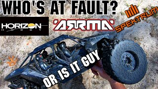 Arrma FIRETEAM with a side of SPEKTRUM ISSUES