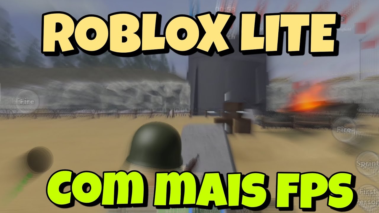 ROBLOX LITE ✓ NOVA ATUALIZAÇÃO DO ROBLOX LITE (FPS+ DESEMPENHO NO